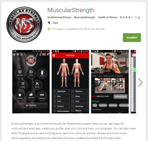 Android App Development - MuscularStrength