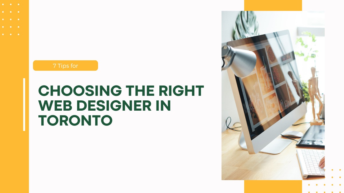 Web Designer in Toronto