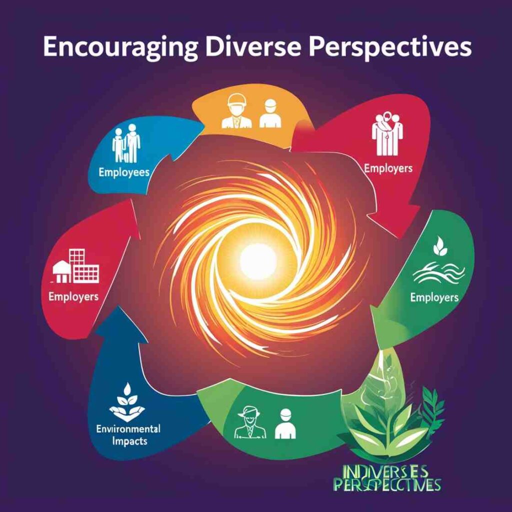 Image depicting encouraging diverse perspectives