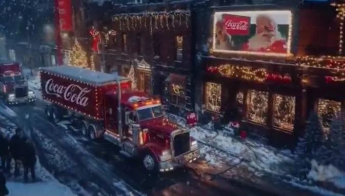 coca cola ai generated holiday campaign