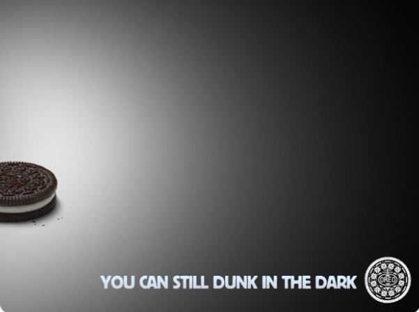 Oreo’s “Dunk in the Dark” Tweet